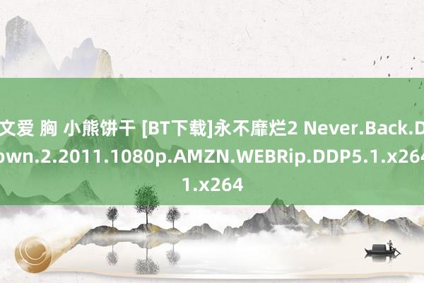 文爱 胸 小熊饼干 [BT下载]永不靡烂2 Never.Back.Down.2.2011.1080p.AMZN.WEBRip.DDP5.1.x264