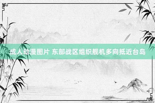 成人动漫图片 东部战区组织舰机多向抵近台岛
