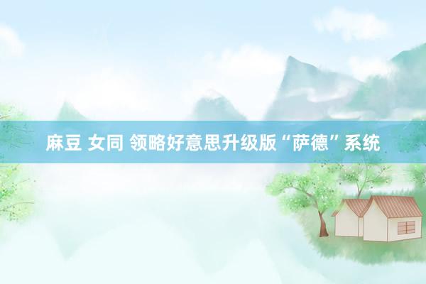 麻豆 女同 领略好意思升级版“萨德”系统